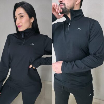 Buzo Térmico medio cierre Unisex.