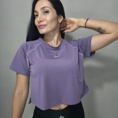 Remera Over Corta Drifit.